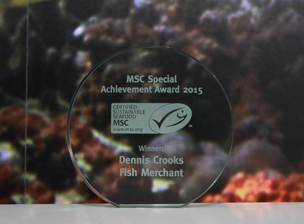 Dennis Crooks scoops top MSC award for 2015